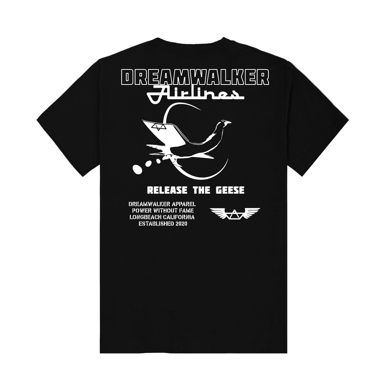 Dreamwalker Airlines Tee (Black)