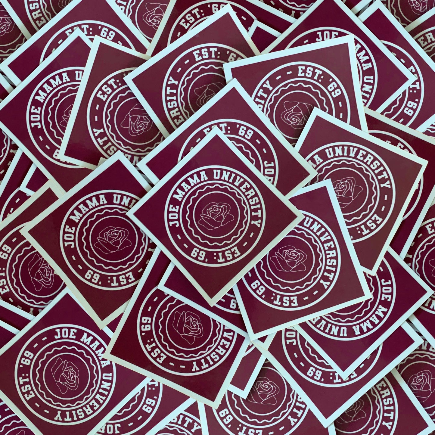 Joe Mama University Sticker (square)