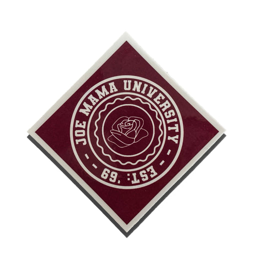 Joe Mama University Sticker (square)